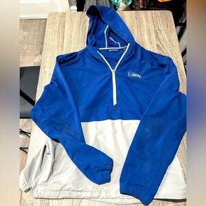 Seattle Seahawks Throwback Windbreaker Size L